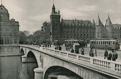 The Pont au Change and Court of Justice by French Photographer